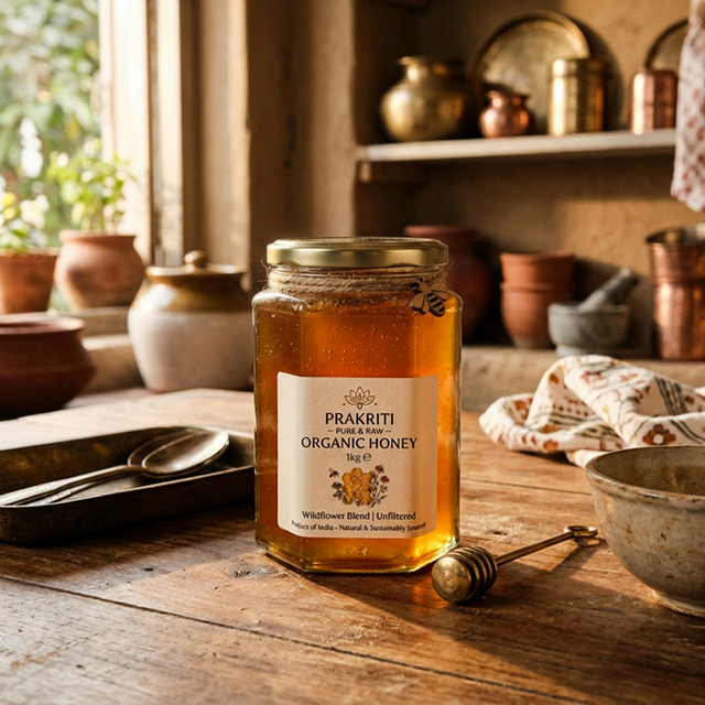 Raw Organic Honey 1kg